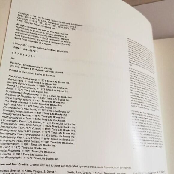 1981 Photography 2nd Ed. Book by Barbara John Upton, Vintage Photographer Camera - Picture 4 of 10